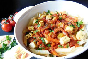 Paste cu legume la cuptor