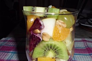 Salata de fructe la cupa - Reteta nr. 150!