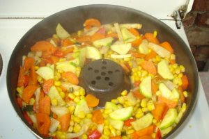 Legume cu pui