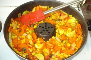 Legume cu pui
