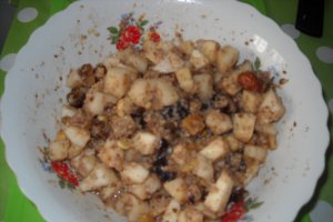 Charoset-salata de fructe israeliana
