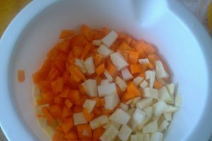 Supa de gulii umplute