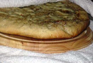 Focaccia cu cascaval