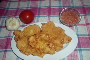Snitele picante din piept de pui