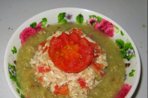 Salata de zucchini cu pui