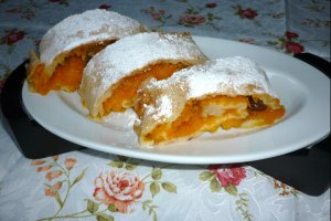 Placinta cu dovleac (si stafide)