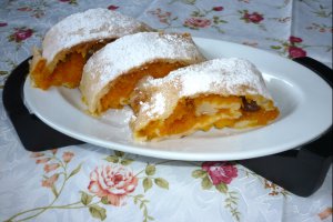 Placinta cu dovleac (si stafide)