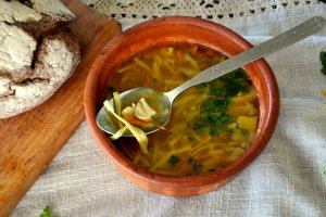Supa de hribi (Грибная юшка)
