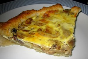 Tarta cu ciuperci