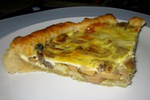 Tarta cu ciuperci