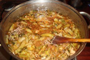Tocanita de pui cu fasole verde