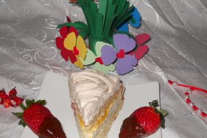 Tort cu budinca de portocale