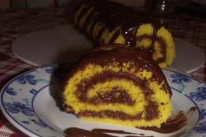 Rulada cu Nutella si mascarpone-reteta nr. 150