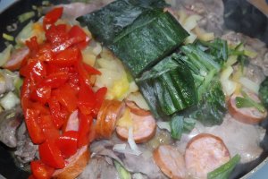 Ficatei de pui cu legume