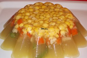 Piftie de cocos cu legume