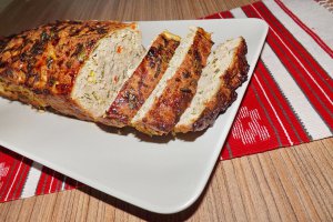 Chec aperitiv din carne de porc si leurda