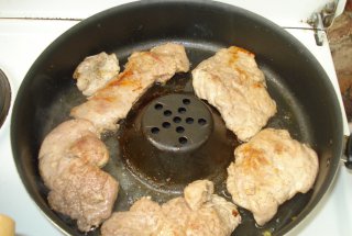 Muschiulet de porc la tigaie