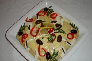 Salata de macrou sau hering afumat