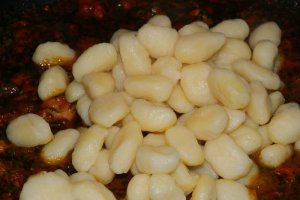 Gnocchi cu leurda
