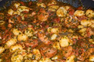 Gnocchi cu leurda