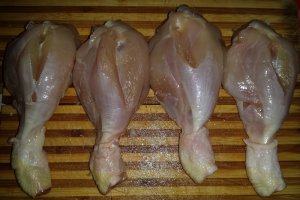 Pulpite de pui cu bacon si legume la cuptor