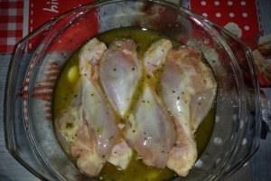 Pulpite de pui cu bacon si legume la cuptor