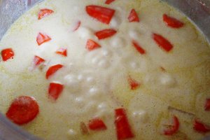 Supa-crema de morcovi cu condimente si lapte de cocos