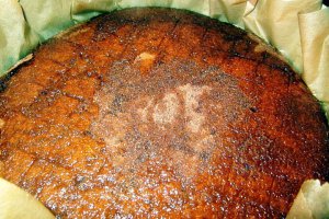 Tort cu cremă de brânză și piersici (rețeta cu nr. 800)