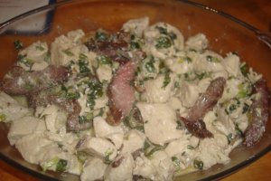 Piept de pui cu ciuperci