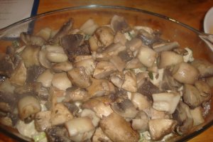 Piept de pui cu ciuperci