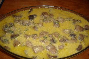 Piept de pui cu ciuperci