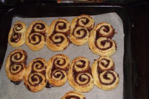Ochelari din foietaj cu Nutella