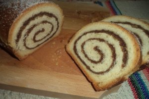 Cozonac de post (cu nuca si karob)