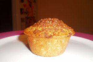 Briose cu fulgi de ciocolata
