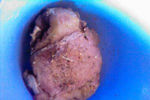 Cordon bleu din carne de porc marinată