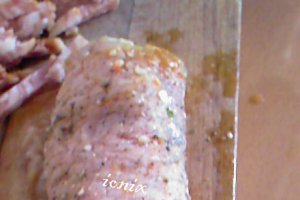 Cordon bleu din carne de porc marinată