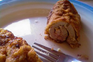 Cordon bleu din carne de porc marinată