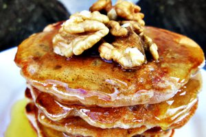 Pancakes cu mere(De post)
