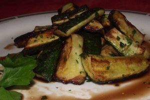 Zucchini prajite