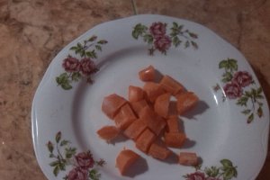 Salata de cartofi cu pastrama de macrou afumat