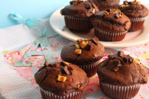 Muffins cu ciocolata