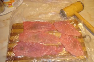 Snitel de porc natur
