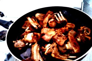 Carne de miel cu piure