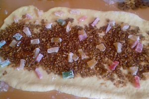 Cozonac traditional pufos