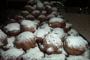 Gogosi de post cu pudra de roscove