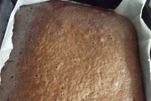 Prajitura cu crema de ciocolata ( de post)