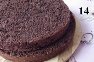 Blat de tort cu cacao
