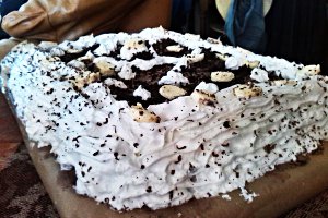 Prajitura cu crema Ole de ciocolata :)