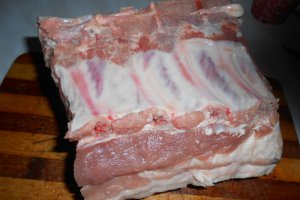 Cotlet de porc impanat cu ceafa marinata