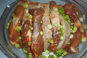 Cotlet de porc impanat cu ceafa marinata